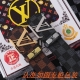 品名：Lv路易斯登原单 材料：百分百头层牛皮，保证真皮。专柜原单品质、做工精细，送人自用首选 包装： 请认准如图专柜包装，赠送打孔器，银联发票，宽度3.8Cm