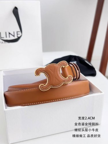 特 赛琳 顶级货品 宽度2.4Cm 头层粒面小牛皮搭配意大利进口底皮， 精细45度车缝线工艺，用心制作，做好品质。 扣头：鎏金纯铜扣头 包装：全套包装