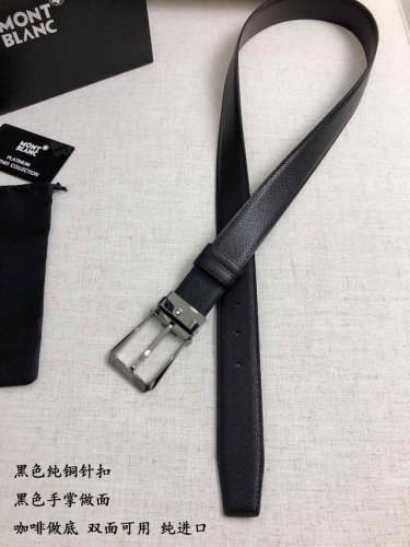 特 P180 万宝龙 原单 简约款式 寸3 宽度3.4Cm 进口头层手掌纹牛皮 意大利原装进口，直接空运回来的 进口皮特点，耐用 结实，包用一辈子不断，双面可用