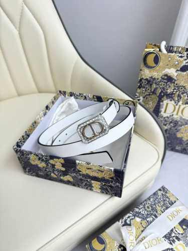 特 Dior 2.0Cm腰带 双面原版牛皮 搭配Cd标志性扣头 原单品质