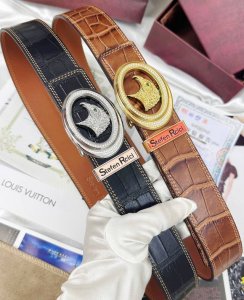 皮带: Stefen Rcici.史特芬.尼茨 腰带: 顶级原单复刻.私人订制高端特供版 等级: 进口原厂头层鳄鱼皮纹路-24K纯钢材质.镶钻石真空电镀工艺.史