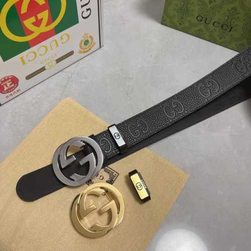品名：古奇.Gu...Ci 原单 材质：原单牛皮腰带 专柜原单品质、做工精细，时尚大牌，送人自用首选 包装： 请认准如图专柜包装赠送打孔器手提袋专柜礼盒宽度3.