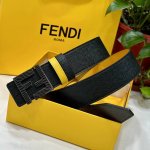 特 Fendl 芬迪宽40Mm双面原版小牛皮 搭配单钌钯电镀扣 完美的手感.油边 出众的设计.风格 高贵奢华 时尚大方 高清实拍 货真价实 品质保证 双面用