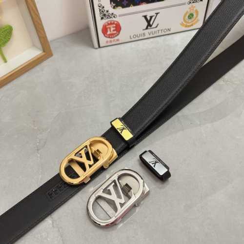 品名：Lv..路易..威登自动带 材质：原单牛皮腰带 百分百头层牛皮腰带保证真皮，24K纯钢扣，专柜原单品质、做工精细，时尚大牌，送人自用首选 包装： 请认准如