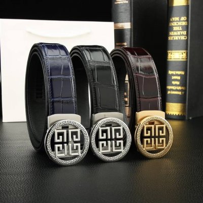 特 纪凡希秘原单高端品质专柜官网同步支持Nfc感应宽度3.5精美自动钢扣头意大利进口头层鳄鱼纹牛皮纹理消晰真实感超强打造全新的视觉3D郊果高档客户入手送礼自用佳
