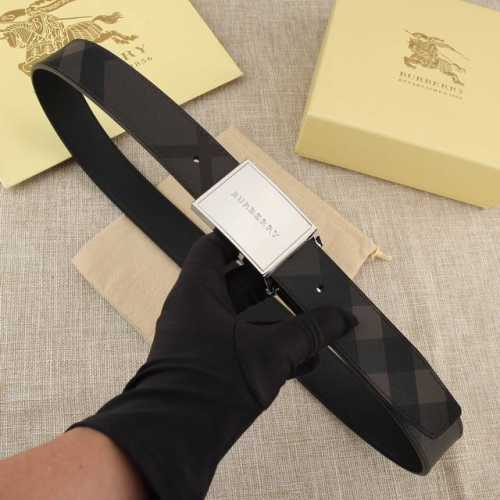 MADE IN ITALY 批 配全套专柜包装 品牌：巴宝莉 扣头材质：精品实心扣 产品详情：BURBERRY 巴寶莉 專櫃同步 皮帶進口頭層原版皮， 3.4C