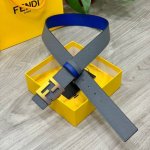 Fendl 芬迪 宽40Mm双面原版小牛皮 搭配单钌钯电镀扣 完美的手感.油边 出众的设计.风格 高贵奢华 时尚大方 高清实拍 货真价实 品质保证 双面用