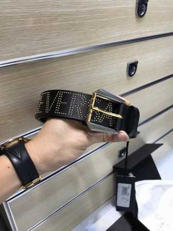 配送专柜包装 打孔针 批专柜同款、实拍专柜官网，尺寸:宽35Mm，原版立体人头针扣 ，极富重金属设计美感 ，双面采用进口原版小牛皮，配制五金戒指，彰显个性，清晰 - 点击图像关闭