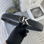 特 Ck 特种皮腰带系列 ，原厂五金精品不锈钢扣，手感柔软舒适 宽3.8Cm。
