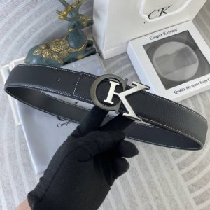 特 Ck 特种皮腰带系列 ，原厂五金精品不锈钢扣，手感柔软舒适 宽3.8Cm。