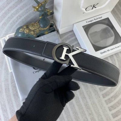 特 Ck 特种皮腰带系列 ，原厂五金精品不锈钢扣，手感柔软舒适 宽3.8Cm。