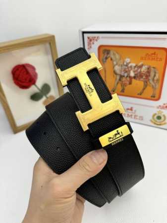 品名：爱马仕.Hermès 原单 材质：原单牛皮腰带 百分百头层牛皮腰带保证真皮，24K纯钢扣，专柜原单品质、做工精细，时尚大牌，送人自用首选 包装： 请认准如 - 点击图像关闭