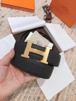 特 Hermes 3.8Cm男款 商务百搭 皇室必备 专柜同步.