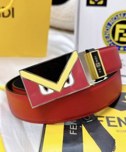 皮带：Fendi.芬迪..顶级原单复刻. 腰带：百分百进口头层牛皮，保证真皮。小怪兽系列，珐琅彩胶工艺24K纯钢扣，永不掉色涂鸦彩绘印花图案艺术正反双面使用商场
