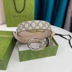 特 配全套包装礼盒 G U C C I 渠道货顶级品质 宽度40毫米 全新升级的经典镀钯搭扣 扣头的大小精致做工与专柜一致 可对比 带身采用品牌定制专用面料