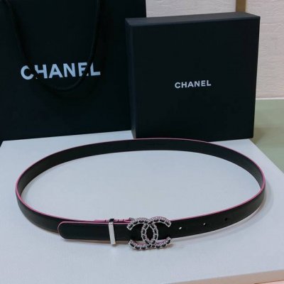 特 C Hanel 24 Cc树脂 链条 黄铜金属Logo搭扣 进口自然摔纹腰带 手感柔软 细腻 2.0Cm 自然摔纹每一条的纹理都无法统一、全凭手气完美主义者