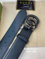 特 Gucci㊣ 古奇官网经典 正品规格 4.0cm原版品质头层小牛皮压花 进口头层底