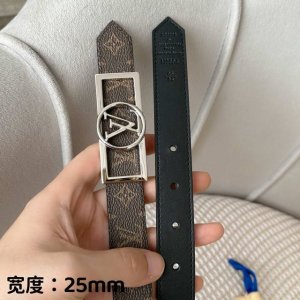 原版包裝 L0Uis Vuitt0N 今季新品 驢家女士原單腰帶 寬度25毫米 定制帆布面搭配进口小牛皮底 全新開模标识搭扣 雙面用 百搭款