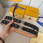 L0Uis Vuitt0N 今季新品 驴家女士原單腰帶 寬度30毫米 定制帆布面内衬磨砂底 全新开模精钢五金搭扣 经久耐用 百搭款