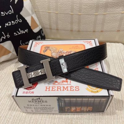 品名：爱马仕.Hermès 原单 材质：原单牛皮腰带 百分百头层牛皮腰带保证真皮，24K纯钢扣，专柜原单品质、做工精细，时尚大牌，送人自用首选 包装： 请认准如