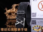 皮带：Lv..路易..威登原单 腰带：百分百头层牛皮，保证真皮。24K纯钢扣双面可用专柜同等质量， 送人自用首选 包装： 请认准如图专柜包装，赠送打孔器，银联发