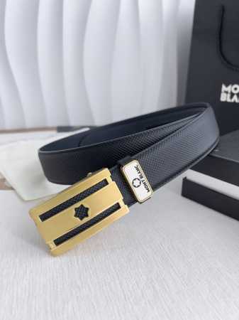 品名：万宝龙.Montblanc原单 腰带 自动皮带 型号：自动带，原版新款纯钢材质自动扣，双面头层牛皮实物拍摄， 材料：百分百头层牛皮，保证真皮。专柜同等质量 - 点击图像关闭