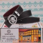 品名：范思哲 皮带原单 腰带 材料：百分百头层牛皮腰带，保证真皮皮带，专柜原单品质、做工精细，送人自用首选 包装： 请认准如图专柜包装，赠送打孔器，银联发票，宽