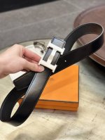 特 原版双面用 原厂荔枝纹 H 5382 Belt Buckle & Reversible Leather Stra Mm