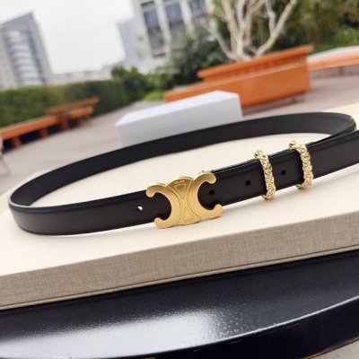 2.5Cm赛琳腰带，双面头层牛皮双面可用，长度：75.80.85.90.95.100.欧，纯铜扣原版开模定制，P： DDD