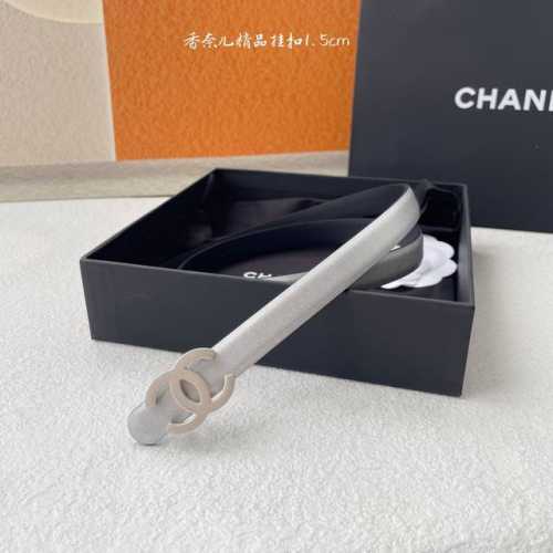 特P180 Chanel 1.5Cm小香女装腰带 双面进口原版小牛皮 纯铜五金 两面可用 低调奢华
