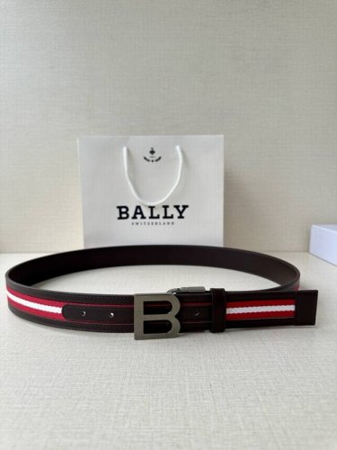 Bally 巴利 专柜同款 男士腰带 宽3.4Cm 这款选用反面进口牛皮精制而成 正面金属扣 简约百搭 可调式长度可轻松匹配完美尺寸