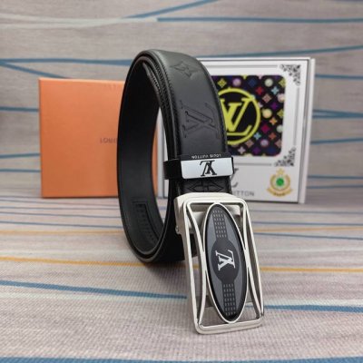 品名：Lv..路易..威登原单 自动带 材质：原单牛皮腰带 百分百头层牛皮腰带保证真皮，24K纯钢扣，专柜原单品质、做工精细，时尚大牌，送人自用首选包装： 请认