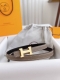 特 P160 爱马仕 宽度1.3Cm 原厂Ep掌纹小牛皮搭配平纹小牛皮底皮，双面可用。杜克普斜针走线，意大利芬尼斯油边，精细做工