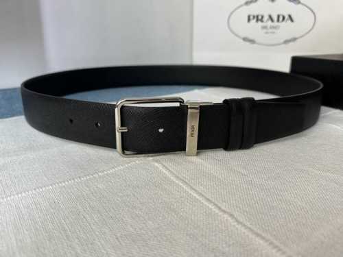 Pra、Da 普拉～达男士旋转针扣款，带身双面十字纹双面可用，与时尚的不期而遇。宽度:3.5Cm。顶级