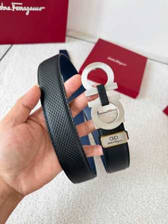 品名：菲拉格慕.Ferrgamo腰带 皮带 原单 型号：挂扣，纯铜材质经典挂扣，实物拍摄，头层牛皮 材料：百分百头层牛皮，保证真皮。纯铜材质，真空电镀永不掉色， - 点击图像关闭