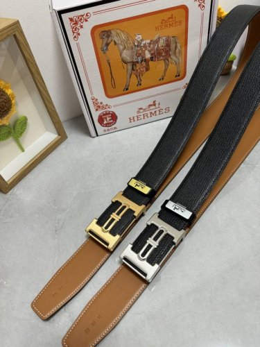 品名：爱马仕.Hermès 原单 材质：原单牛皮腰带 百分百头层牛皮腰带保证真皮，24K纯钢扣，专柜原单品质、做工精细，时尚大牌，送人自用首选