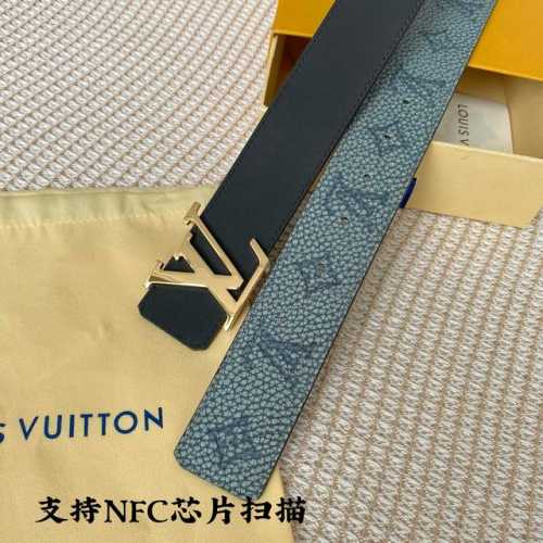 原版包裝 L0Uis Vuitt0N 專櫃最新升級版本 寬度40Mm 原廠水洗纹面壓刻有花型圖案效果 進口柔軟小牛皮底 搭配新型字母搭扣 百搭易襯