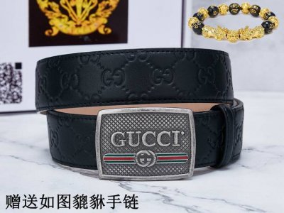 皮带：古奇.Gu...Cci原单 腰带：百分百头层牛皮，保证真皮。24K纯钢扣双面可用专柜同等质量， 送人自用首选包装： 请认准如图专柜包装，赠送打孔器，银联发