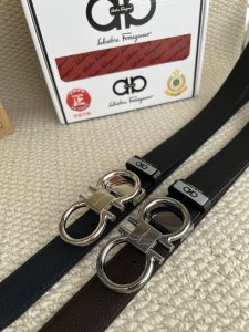 品名：菲拉格幕 原单 材质：原单牛皮腰带 百分百头层牛皮腰带保证真皮，24K纯钢扣，专柜原单品质、做工精细，时尚大牌，送人自用首选 包装： 请认准如图专柜包装赠