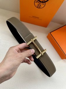 特 爱马仕 -意大利进口头层手掌纹 可用搭配真空电镀亮面纯钢 经典款式，专柜有售，市场顶级品质，支持验货 宽度:3.8
