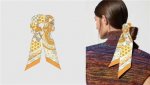 爱马仕Hermes “森林的低语”发圈，束发带两用 Twilly小丝巾 Twilly小丝巾 100%桑蚕丝 这款小巧的真丝配饰佩戴方式千变万化，可为您的日常造型