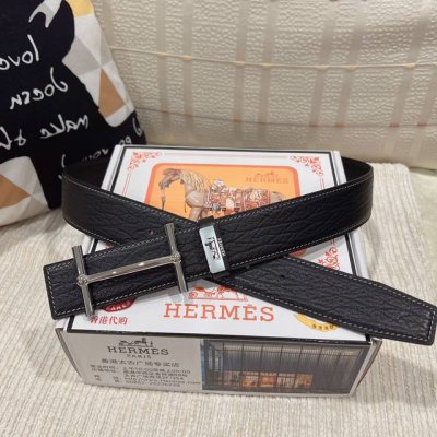 品名：爱马仕.HermèS 原单 材质：原单牛皮腰带 百分百头层牛皮腰带保证真皮，24K纯钢扣，专柜原单品质、做工精细，时尚大牌，送人自用首选 包装： 请认准如
