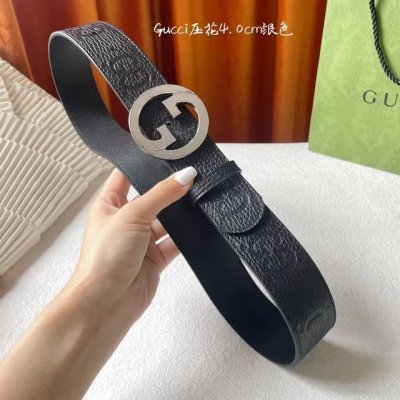 特 古奇 4Cm宽这款腰带以Gg皮革精心打造，以极繁主义焕新演绎品牌标识丶打造出集经典元素与现代精髓于一身的配饰。圆形互扣式双G腰带扣赋予这款配饰以独特魅力。