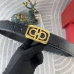 菲拉格慕 特种皮腰带系列 ，原厂五金精品不锈钢扣，手感柔软舒适 宽3.8Cm。