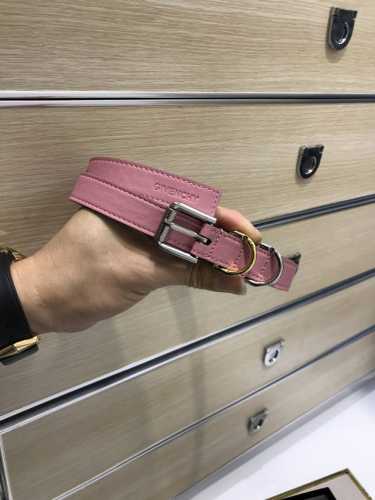 特 配送专柜包装 打孔针 宽20Mm，原单进口小牛皮 头层牛皮，搭配原单钌钯电镀G针扣搭配间色戒指，手感.油边近乎完美，原产皮料定制，质感无可挑剔，出众的细节，