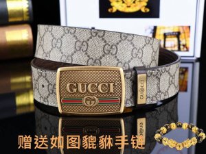 皮带：古奇.Gu...Cci原单 腰带：百分百头层牛皮，保证真皮。24K纯钢扣双面可用专柜同等质量， 送人自用首选 包装： 请认准如图专柜包装，赠送打孔器，银联