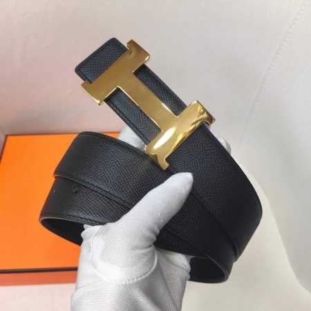 hermes.爱马仕 官网同步 宽度38Mm 原版手掌纹搭带身搭配原版精品钢扣，男装的经典搭配，可双面使用完美配饰！ - 点击图像关闭