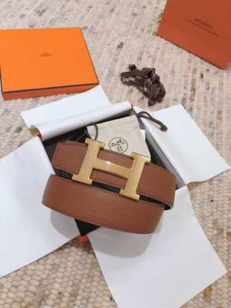 特 Hermes 3.8Cm男款 商务百搭 皇室必备 专柜同步. - 点击图像关闭