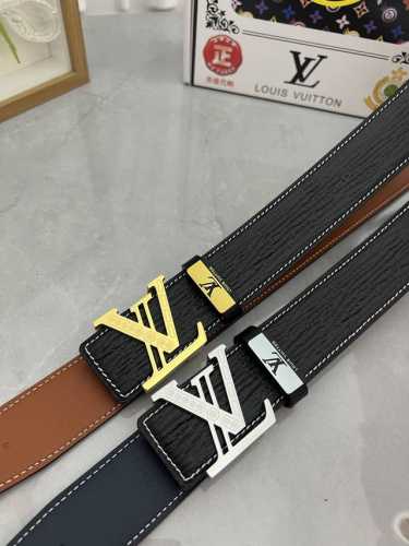 品名：Lv..路易..威登原单 材质：原单牛皮腰带 百分百头层牛皮腰带保证真皮，24K纯钢扣，专柜原单品质、做工精细，时尚大牌，送人自用首选 包装： 请认准如图