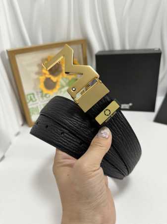 品名：万宝龙 Montblanc 材质：原单牛皮腰带 百分百头层牛皮腰带保证真皮，24K纯钢扣，专柜原单品质、做工精细，时尚大牌，送人自用首选 包装： 请认准如 - 点击图像关闭